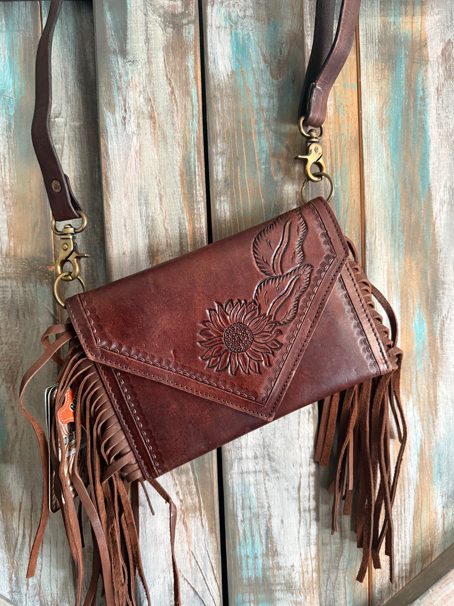 Sunflower Envelope Bag