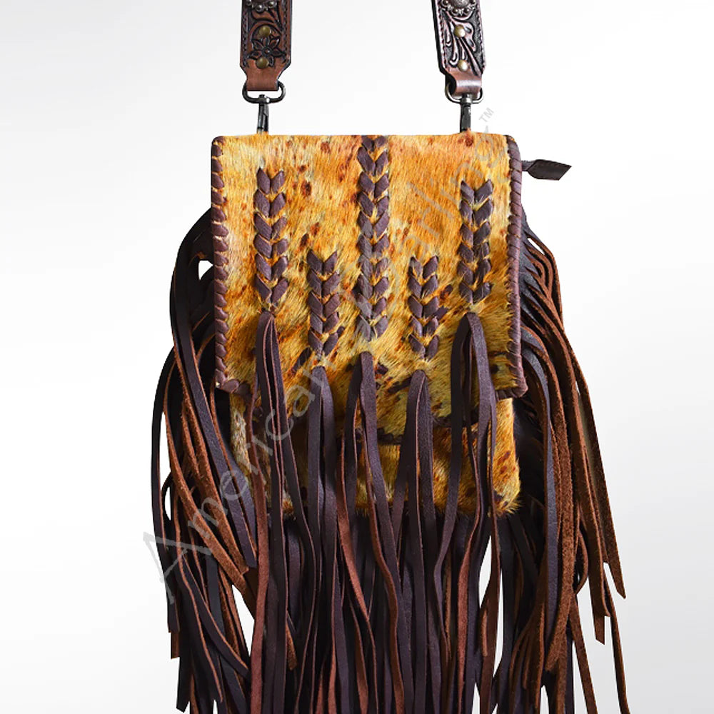 Rusty fringe crossbody