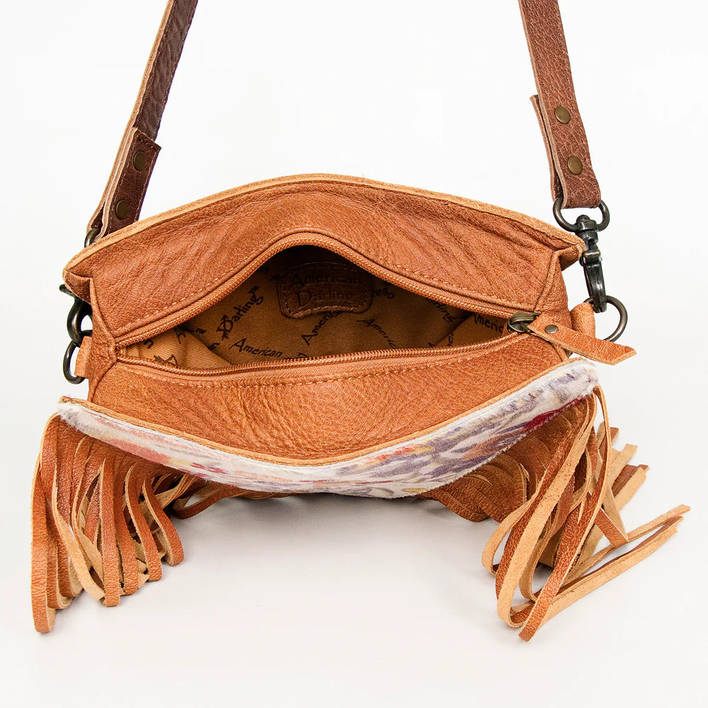Triangle wildflower crossbody