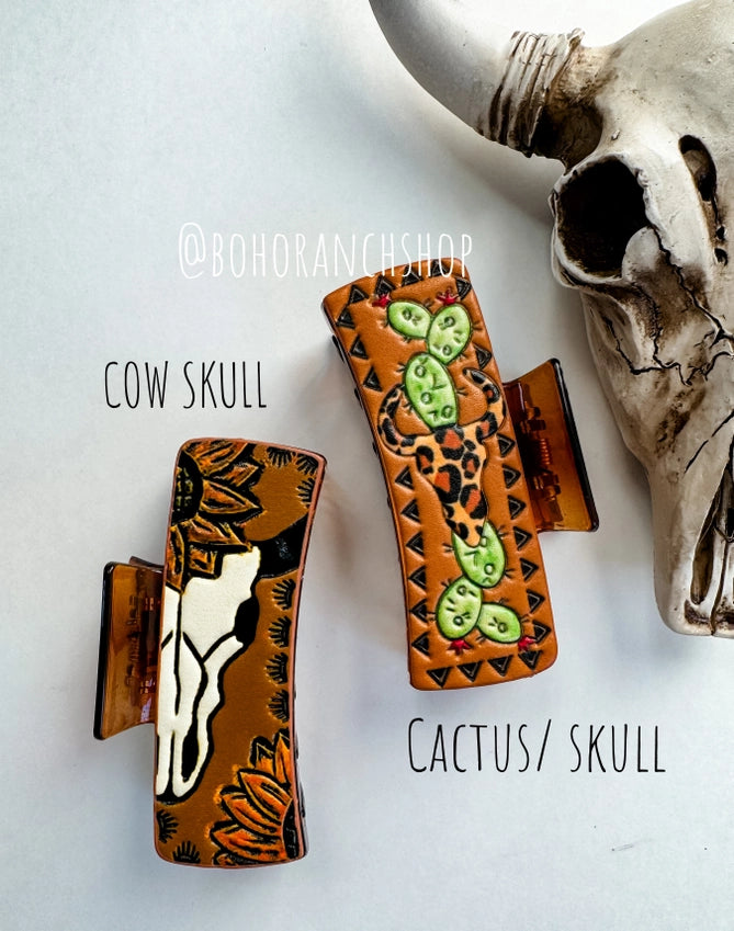 Large Western style Claw Clip