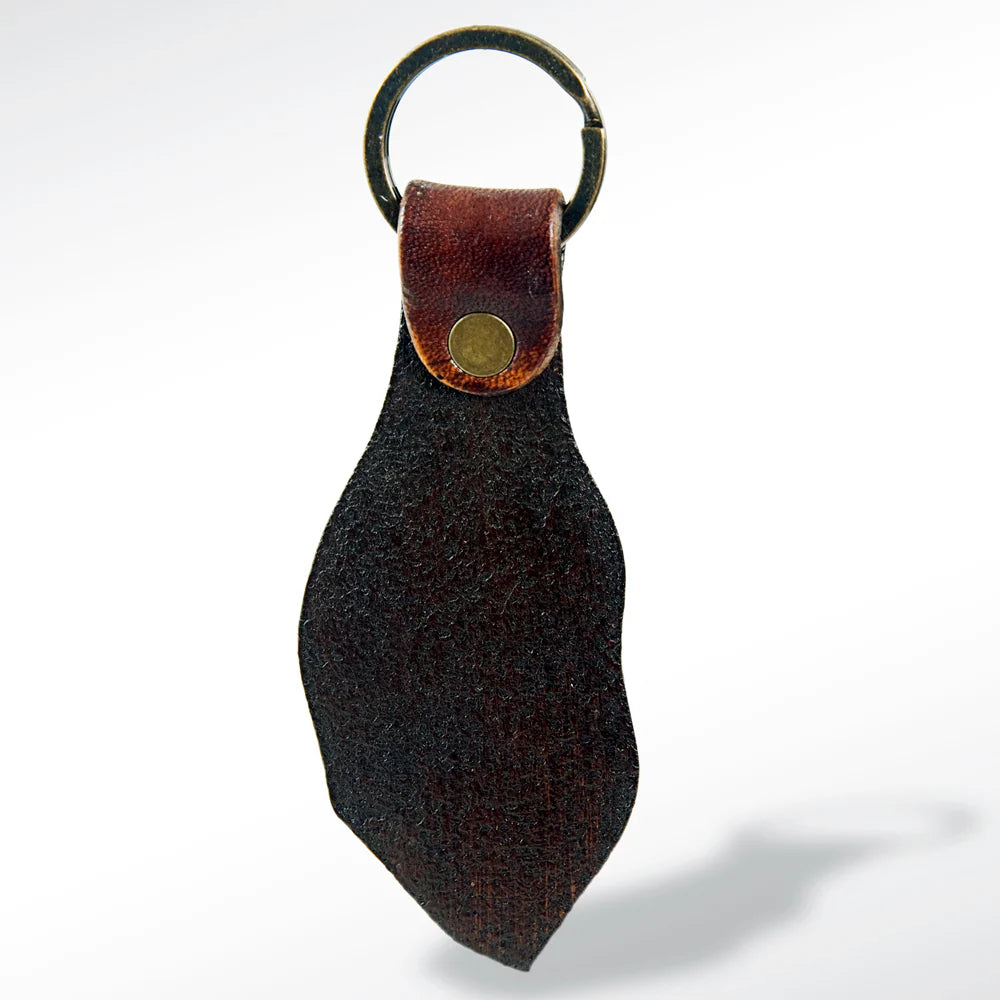 Feather keychain