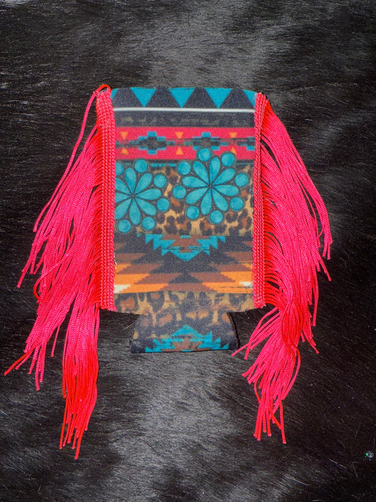 Aztec Pink Koozie