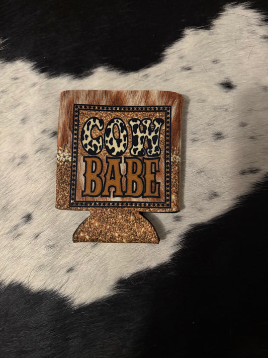 Cow Babe Koozie