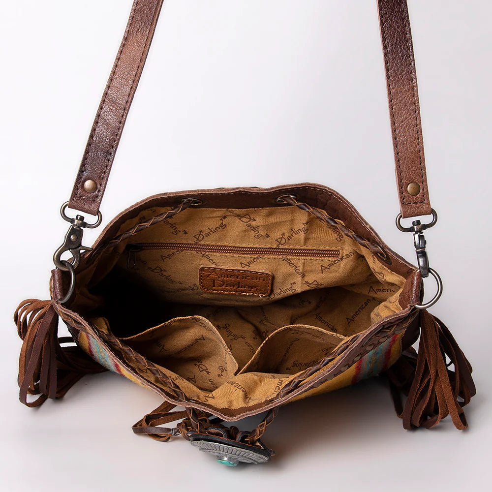 True Yellow Western Bucket Bag
