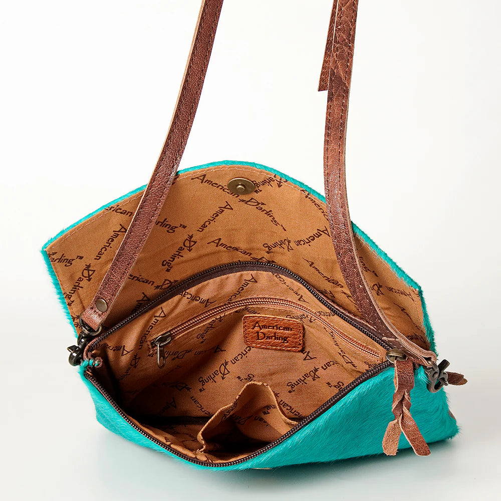 Turquoise Envelope Bag
