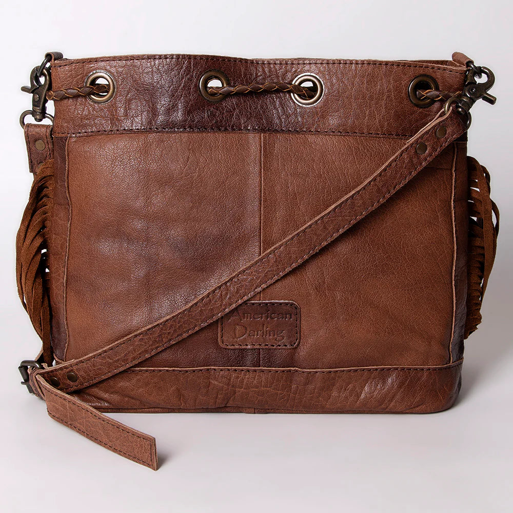 True Blue Western Bucket Bag