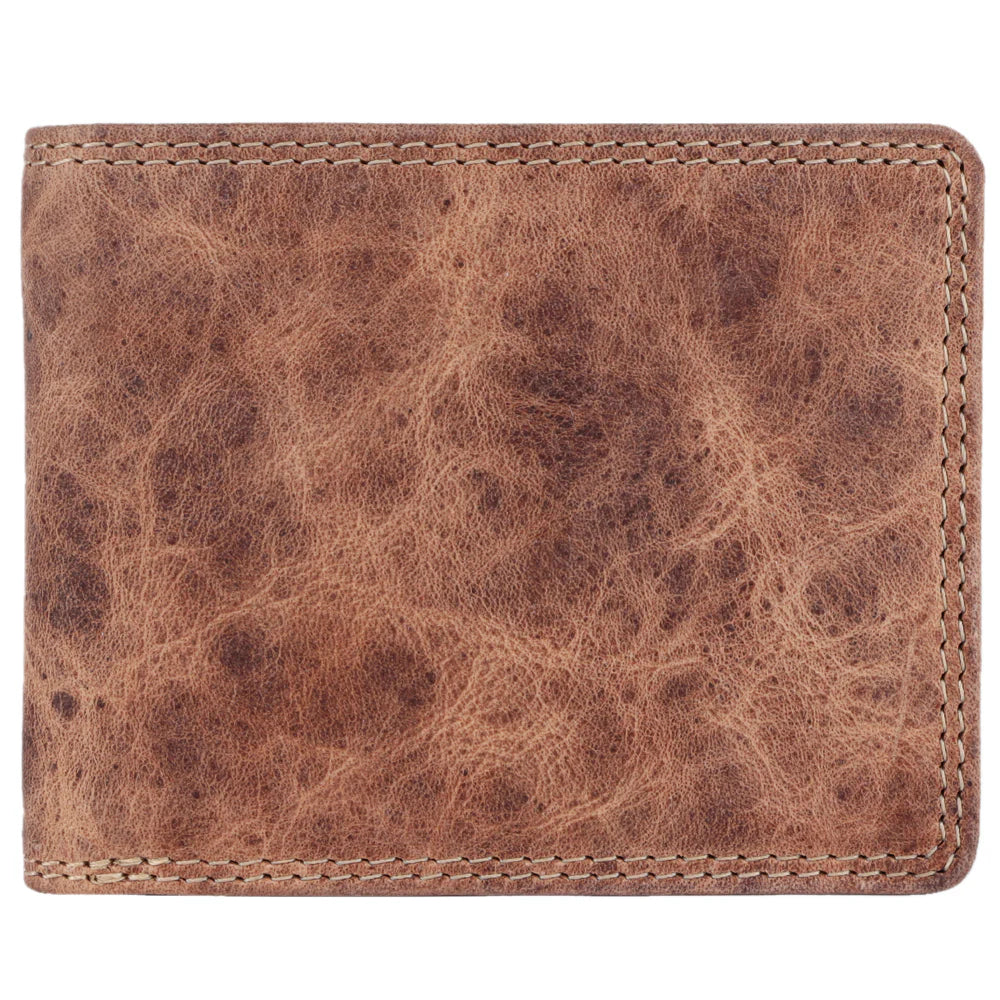 Leather bifold wallet